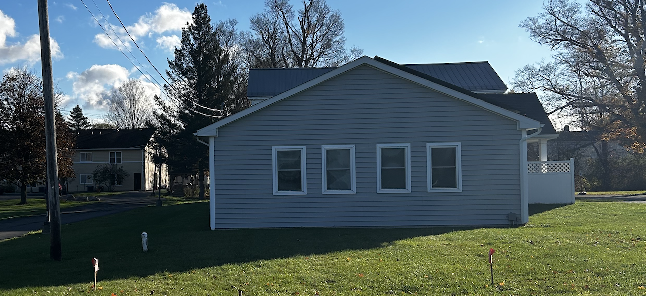 Caroline Town Hall, Future Location of Central Office for Dryden Fiber's expansion into Caroline.
