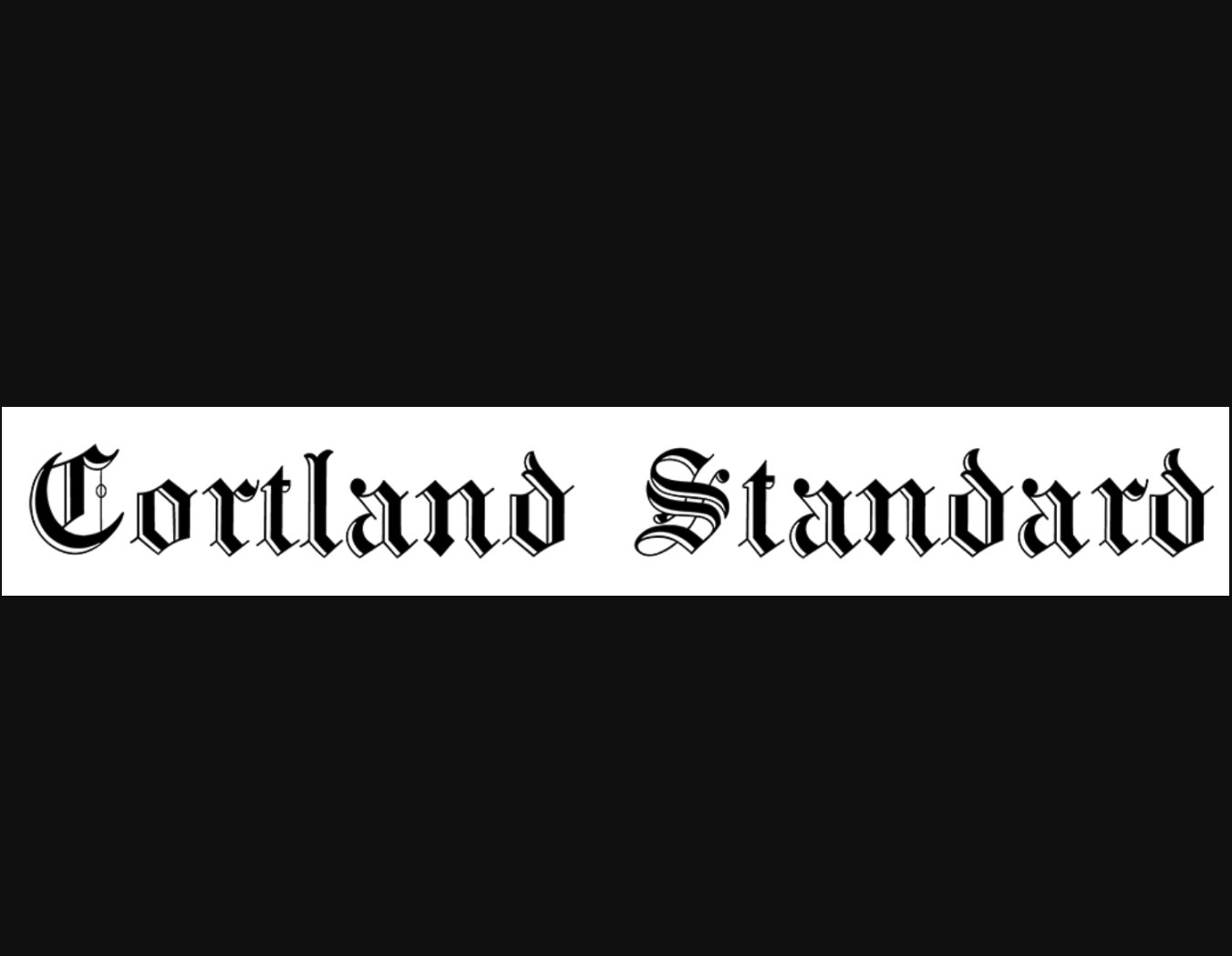 Cortland Standard masthead logo