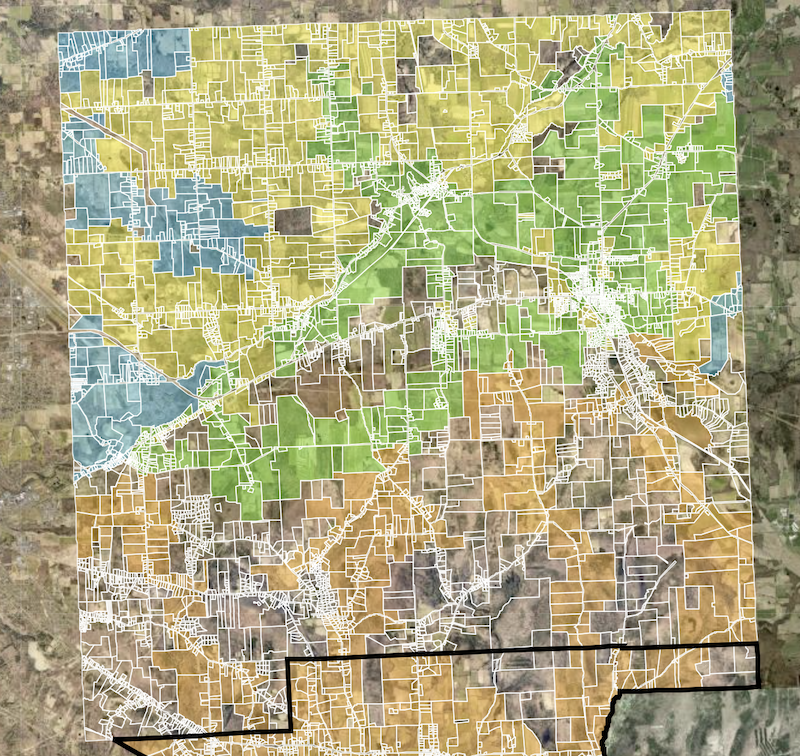 Town of Dryden Broadband Coverage, 2/3/25